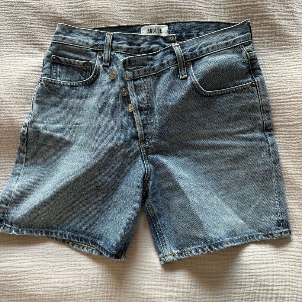 Agolde crisscross short